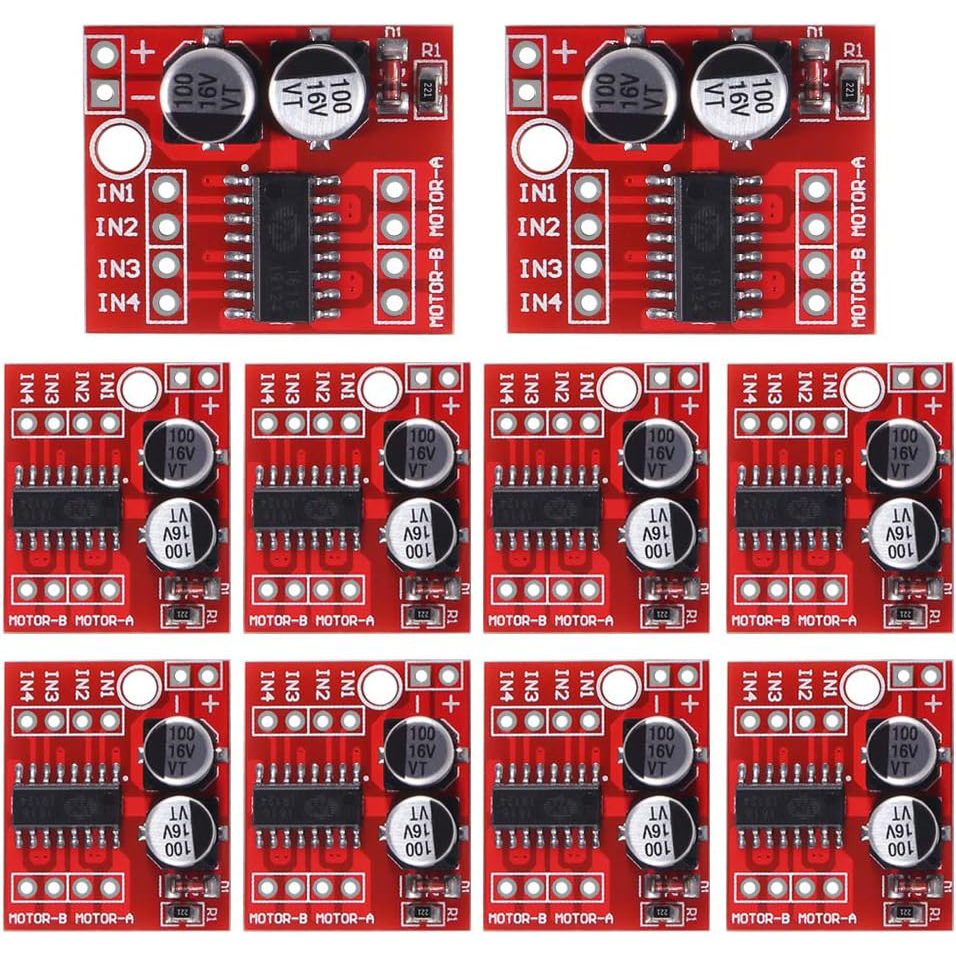 L298N Motor Driver - 4/10pcs MX1508 DC Motor Driver Module