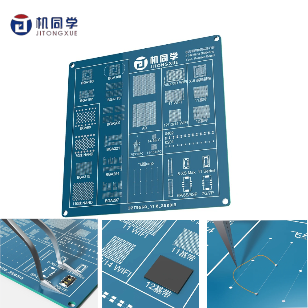 Pcb Etching Kit - JTXtools JT-6 BGA Chip Practice Board