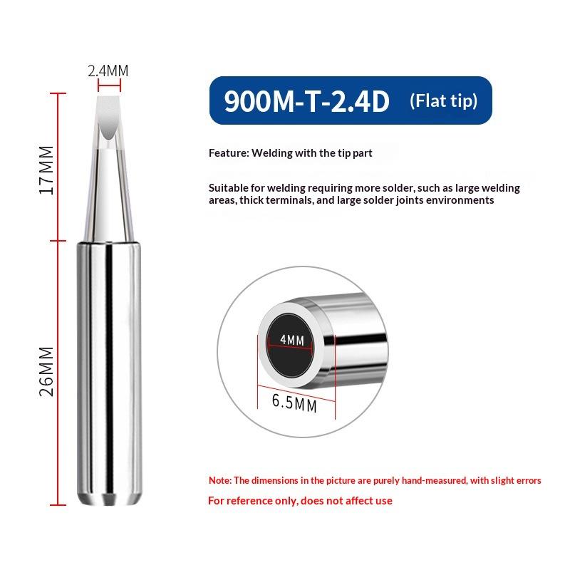 Diy Electronics Bench - 5Pcs/10Pcs 900M-T Soldering Iron Tips Set