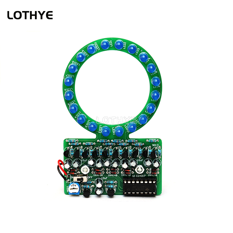 Learn Diy Electronics - DIY Kit LED Gradient Ring Water