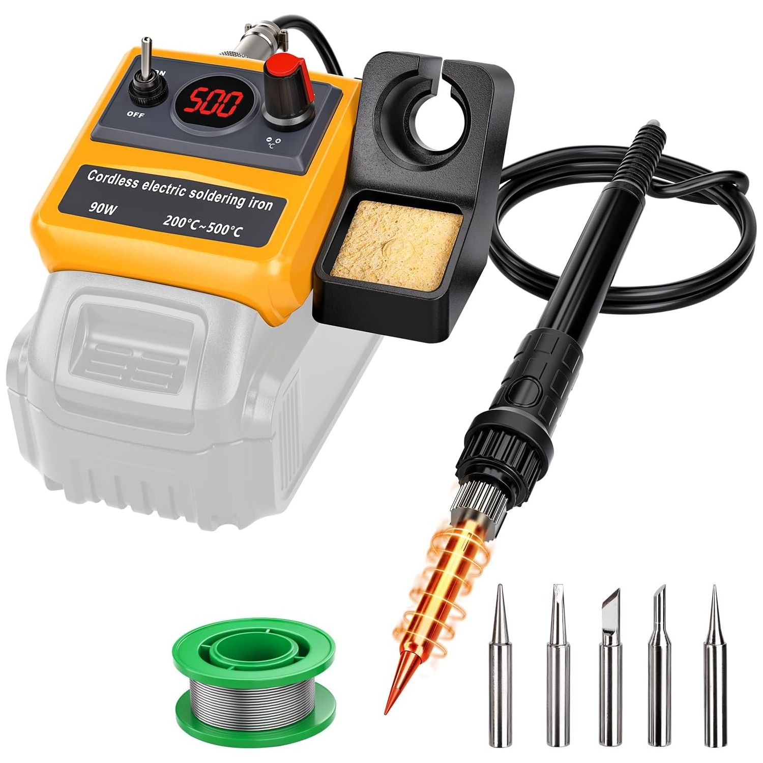 Diy Electronics News - NEW Cordless Soldering Iron for Dewalt