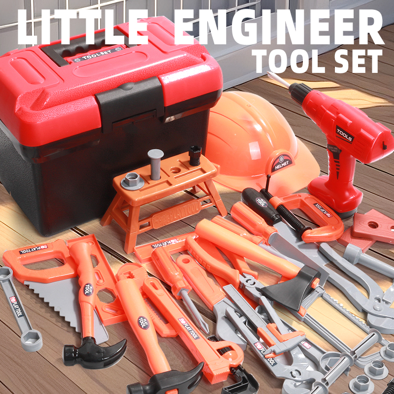 Diy Electronics For Kids - Children's Engineering Kit with Realistic Screws/Nuts/