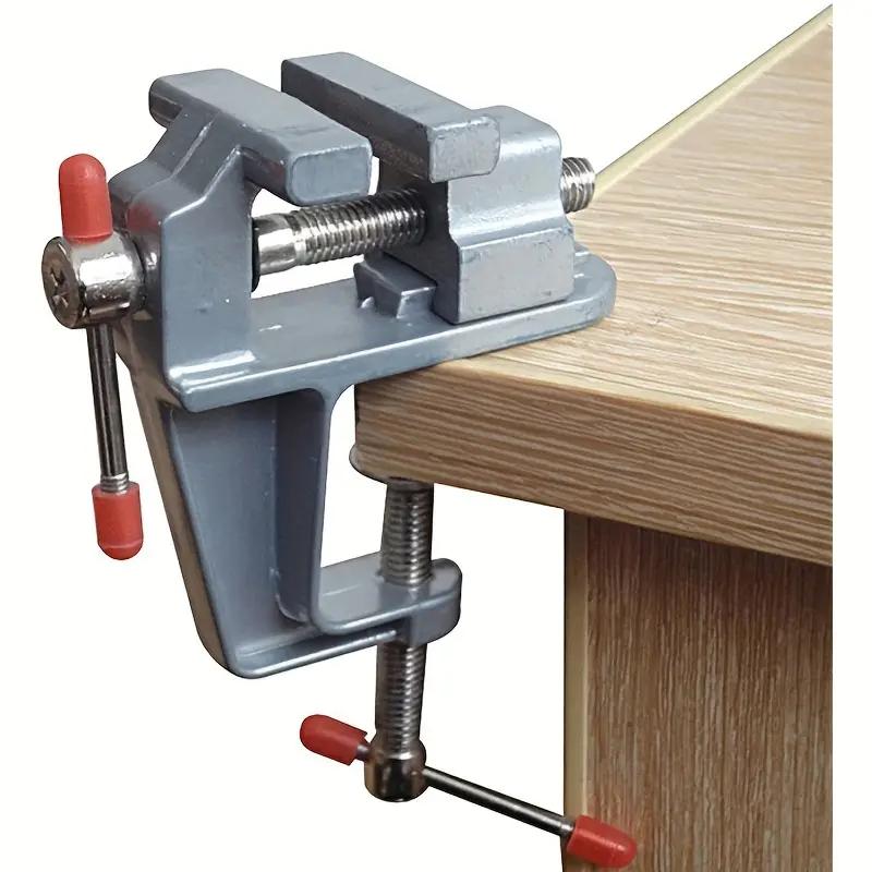 Diy Electronics Bench - Sturdy Mini Aluminum Bench Vise: Adjustable