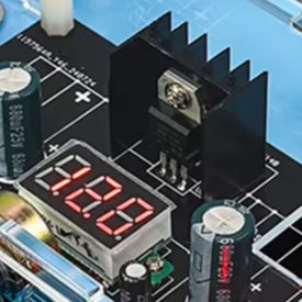 Diy Electronics Supplies - LM317 Voltage Regulator Power Supply Board