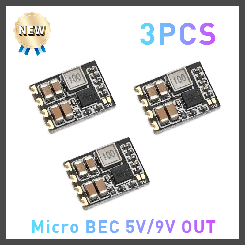 Diy Electronics For Kids - 3pcs/Micro BEC 2S~6S (6-30V) to 5V/9V-ADJ
