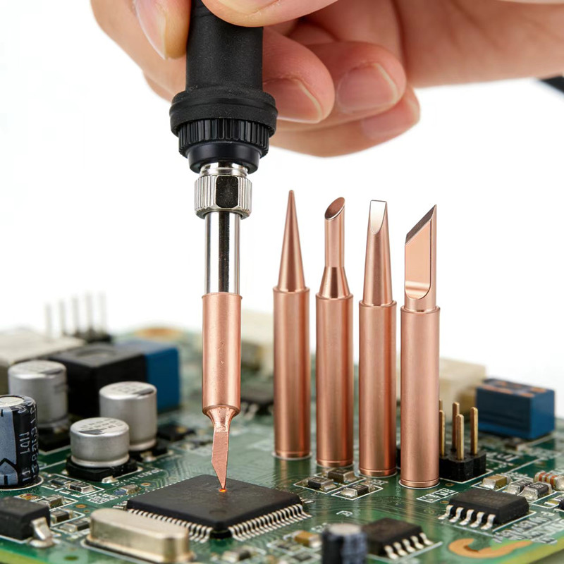 5Pcs Pure Copper Soldering Iro – обзор и цена Diy Electronics Bench