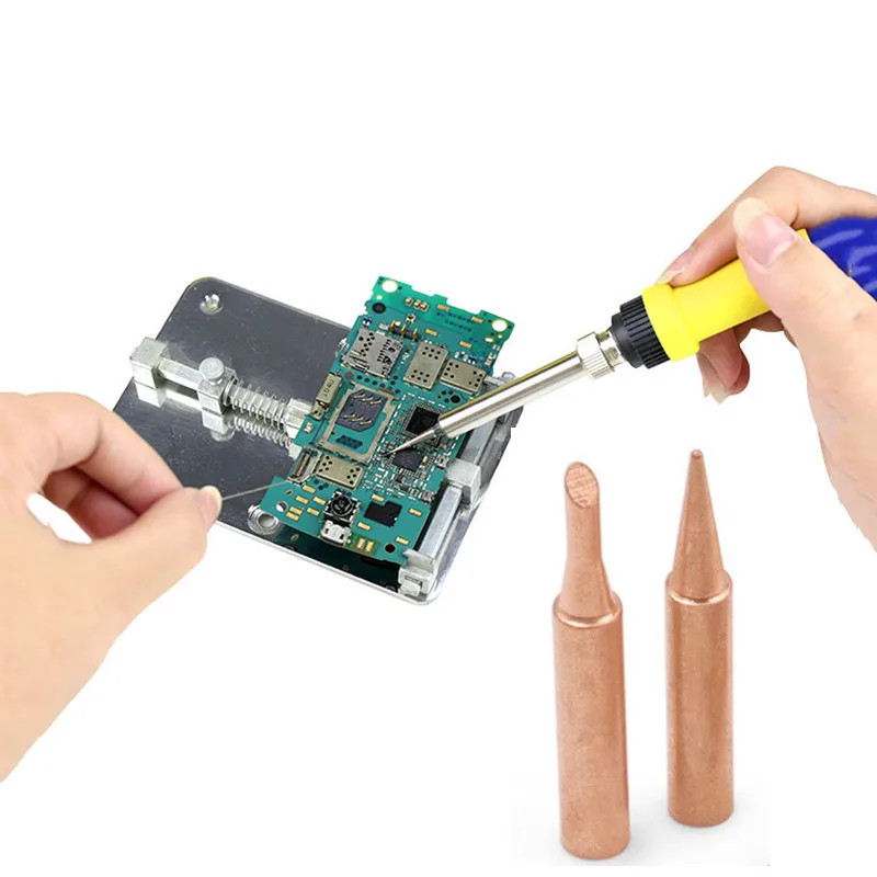 5Pcs Pure Copper Soldering Iro – обзор и цена Diy Electronics Bench
