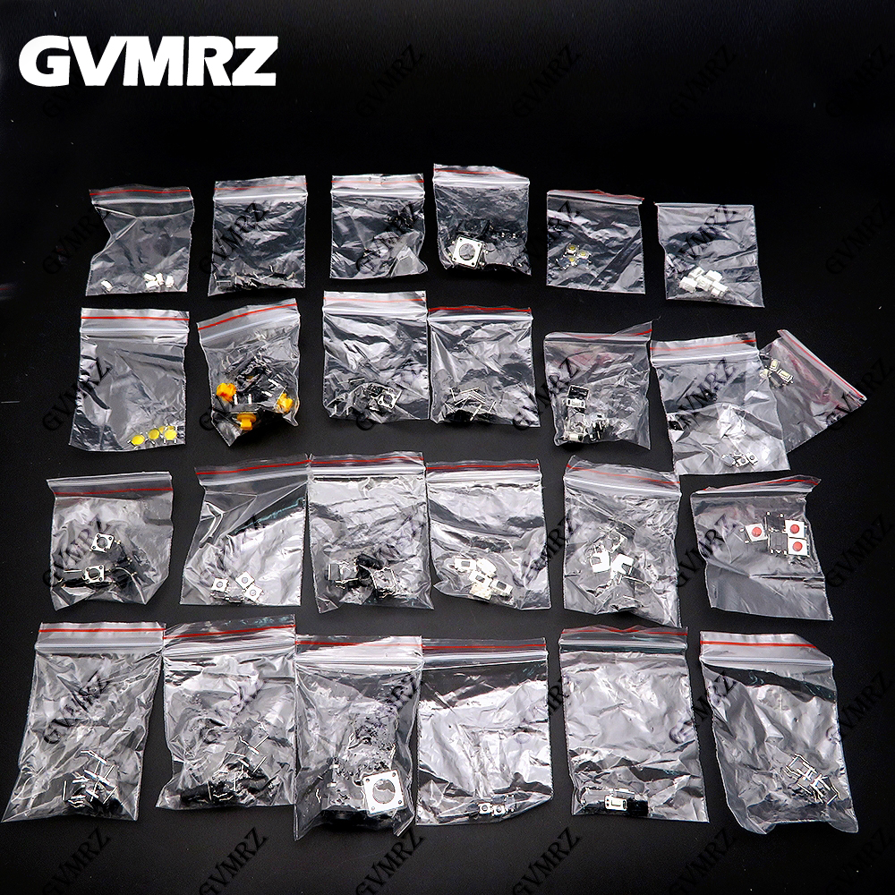 125PCS 25Values Assorted Push  – обзор и цена Diy Electronics Repair Kit