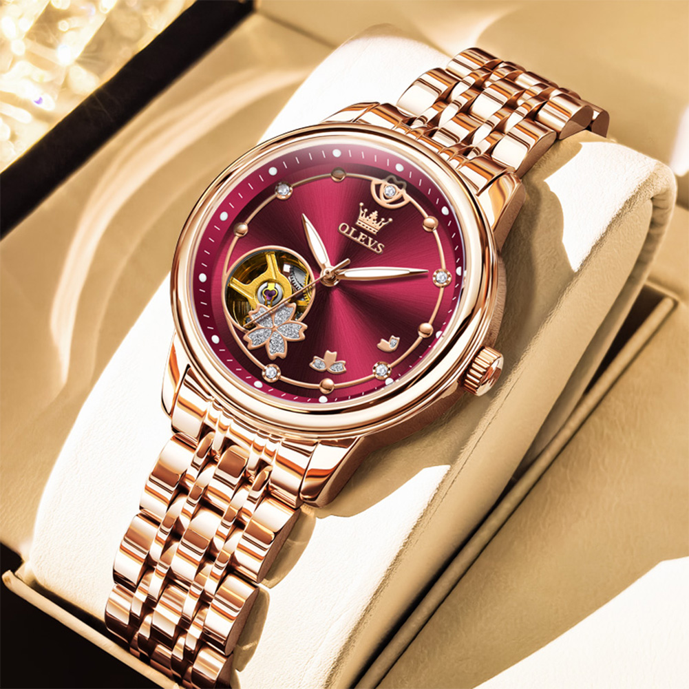 Rose Gold Wine Red Luxury Casu – обзор и цена Push Button Tactile