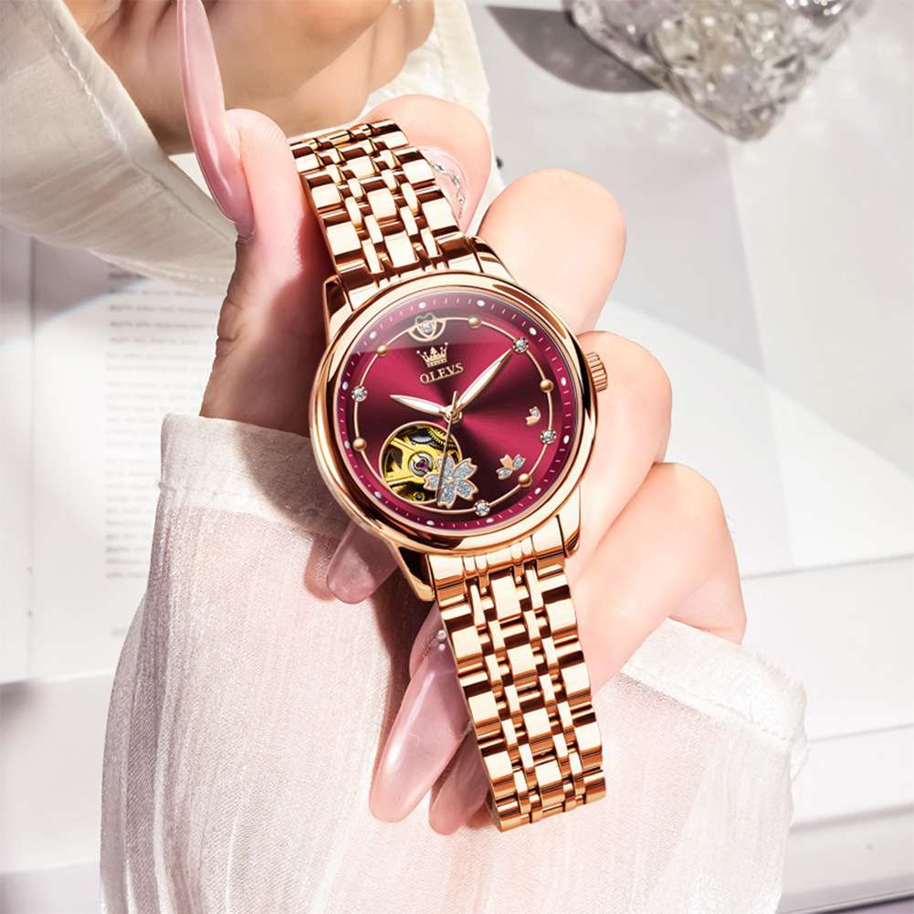 Rose Gold Wine Red Luxury Casu – обзор и цена Push Button Tactile