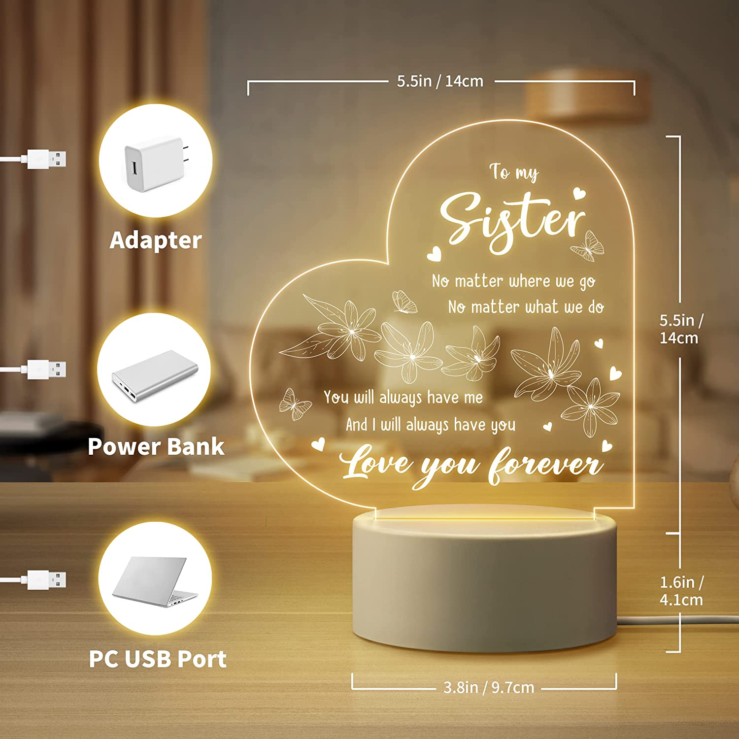 To My Sister NEW  Night Light  – обзор и цена Diy Electronics News