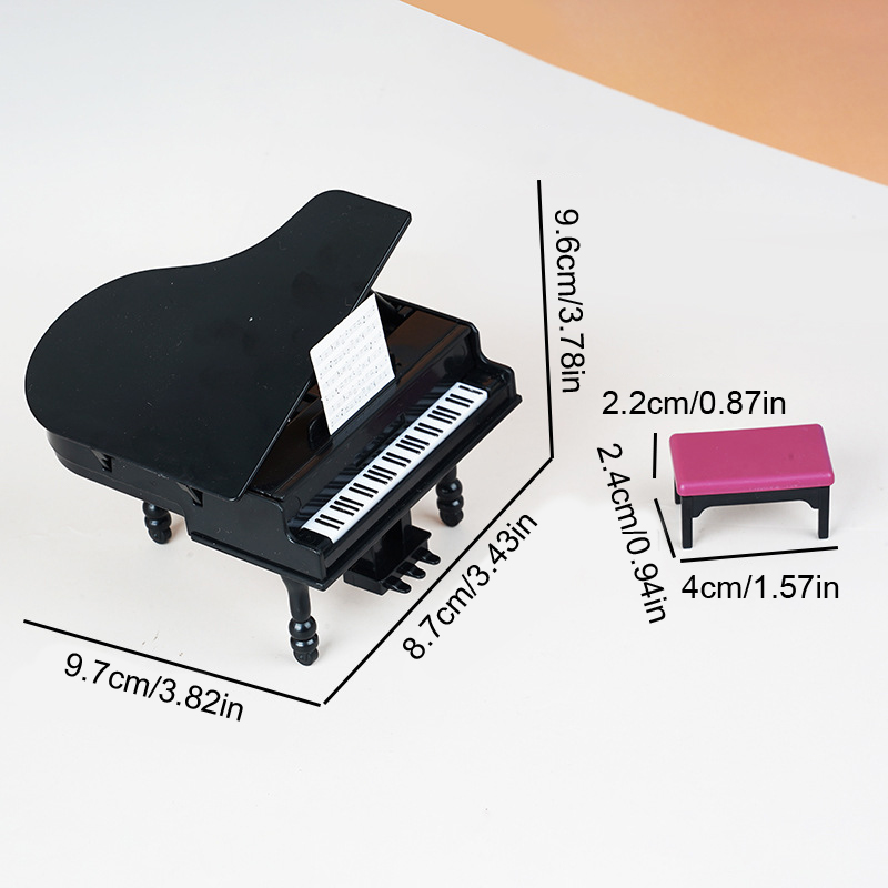 1:12 Dollhouse Miniature Piano – обзор и цена Diy Electronics Housing