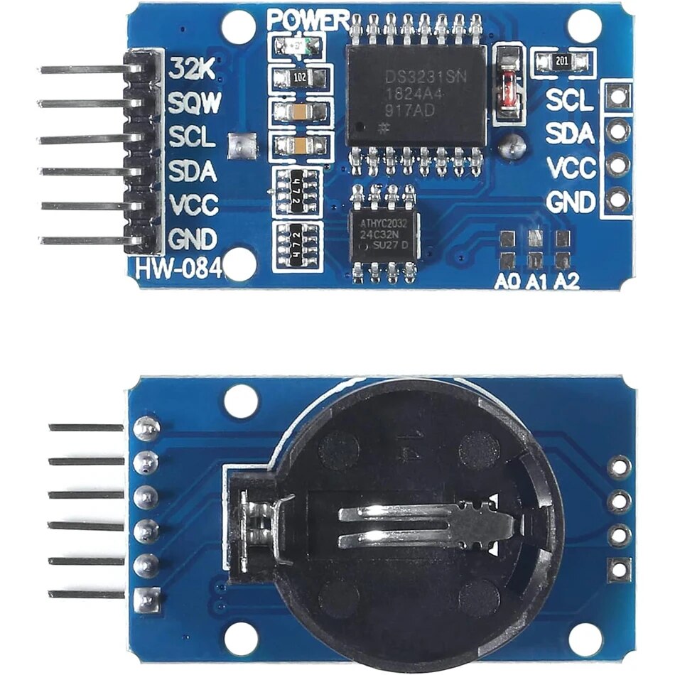 3PCS DS3231 AT24C32 IIC RTC Mo – обзор и цена Rtc Module Ds3231