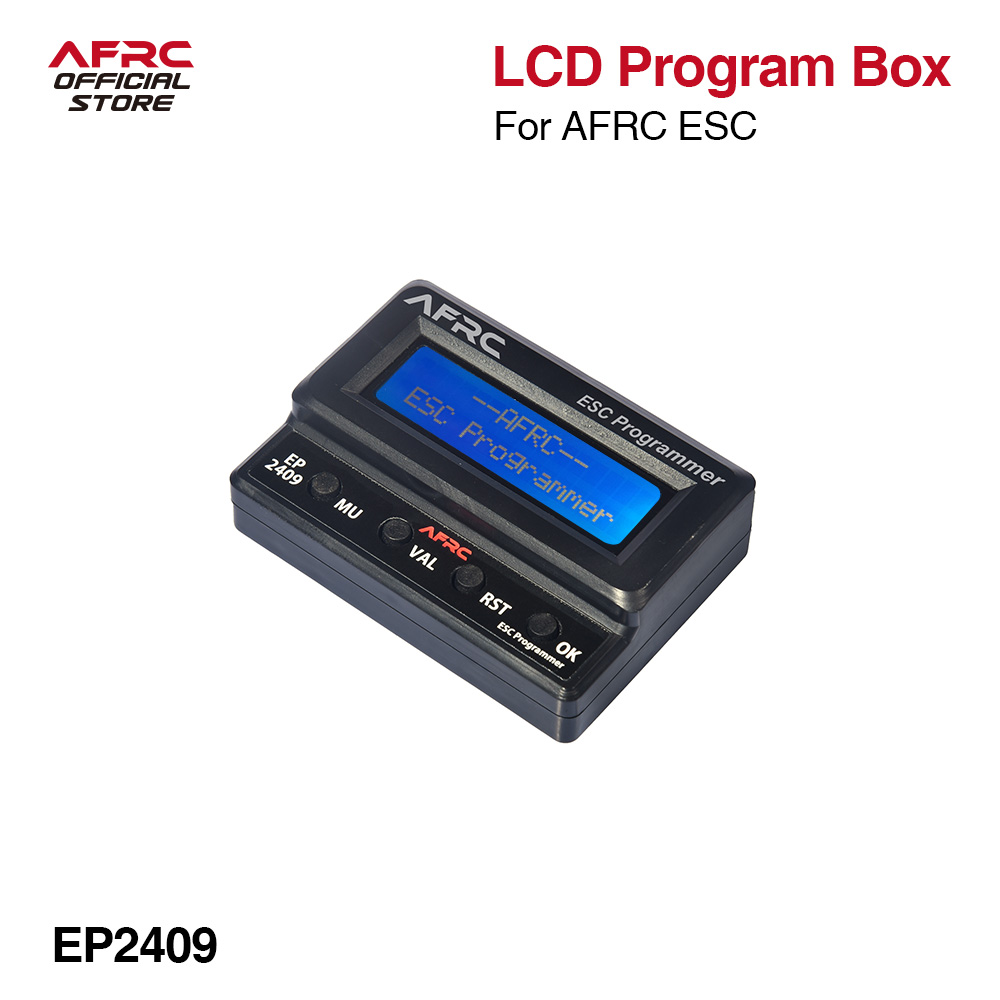 AFRC EP2409 LCD ESC programmer – обзор и цена Diy Electronics Toys