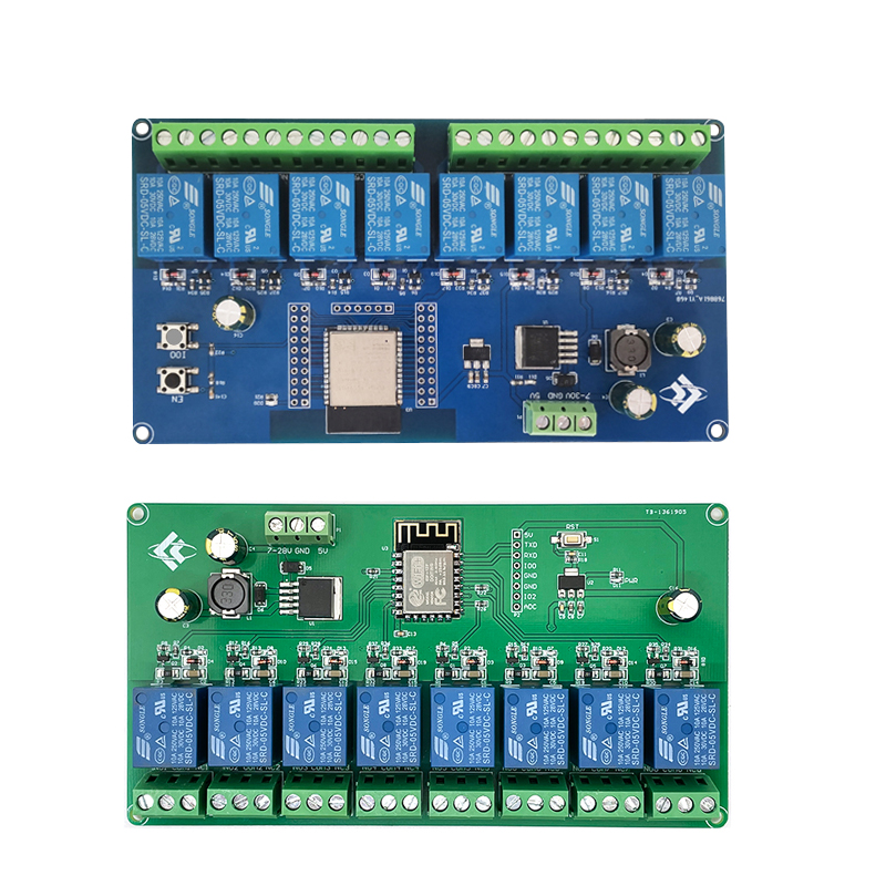 ESP8266 / ESP32 WIFI 8 Channel – обзор и цена Relay Module 5V
