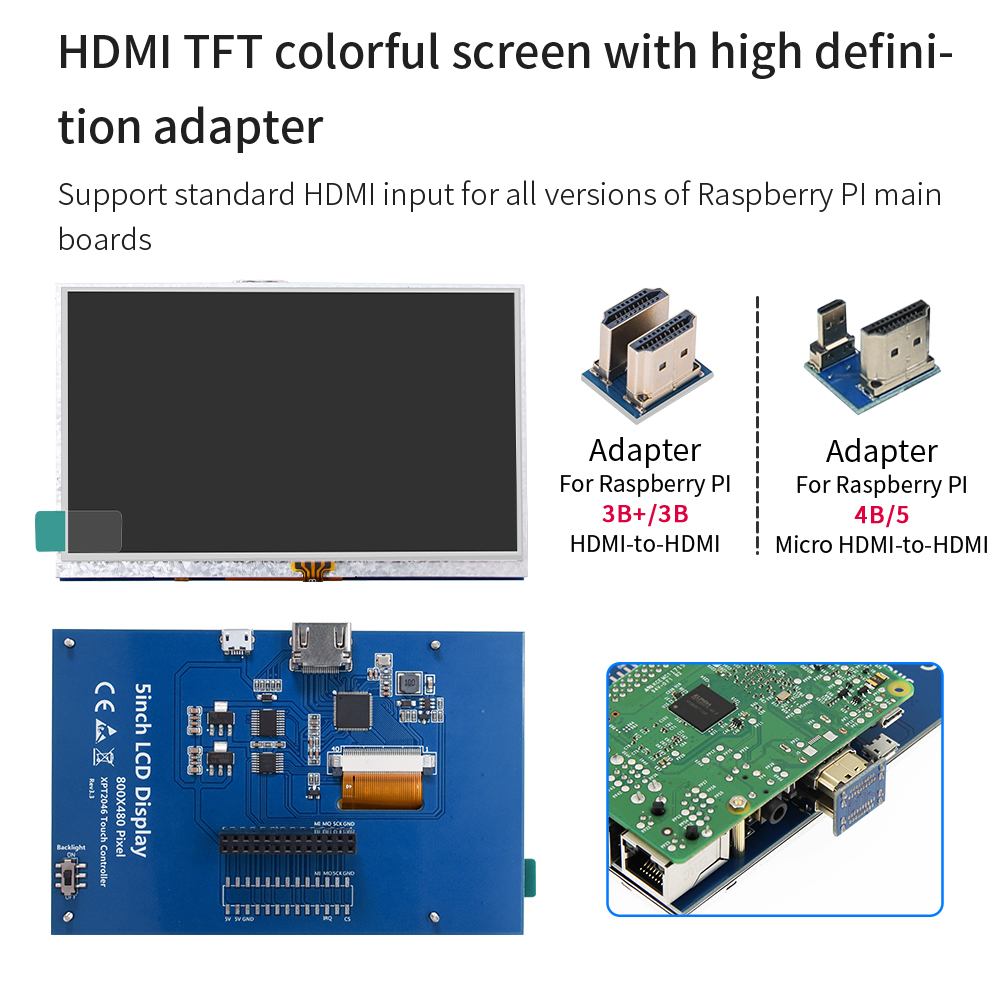 Keyestudio TFT/HD-MI Colorful  – обзор и цена Diy Electronics Raspberry Pi