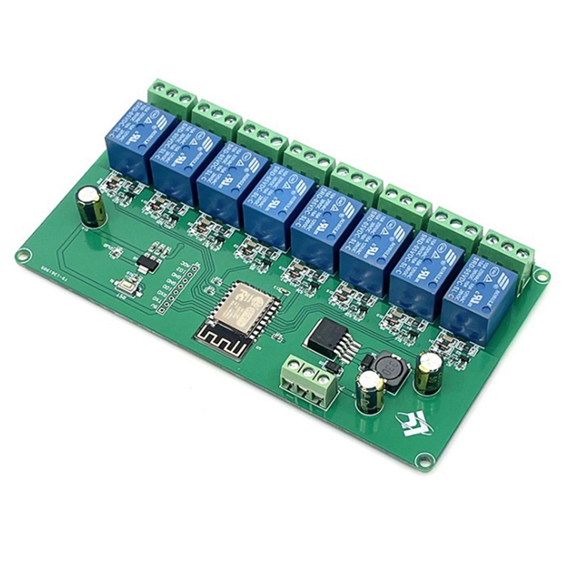 ESP8266 WIFI 8 Channel Relay M – обзор и цена Relay Module 5V