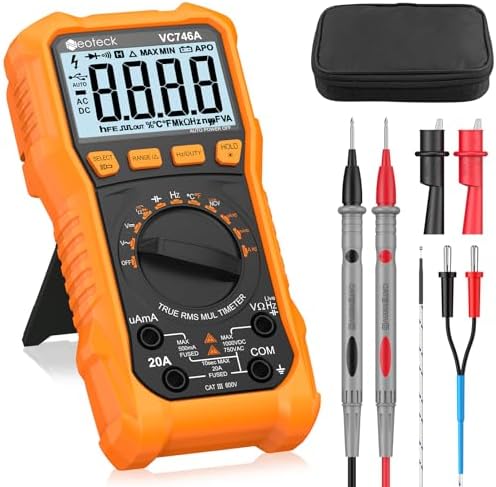 Neoteck 6000 Count TRMS Digita – обзор и цена Multimeter Digital