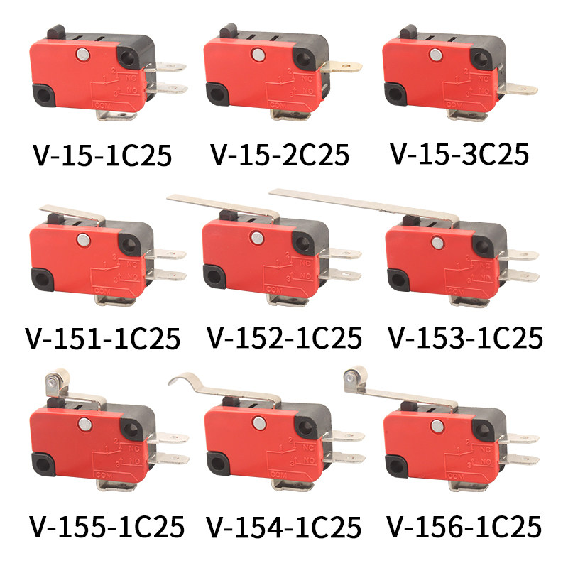 5pcs Travel Limit Switch Micro – обзор и цена Push Button Tactile