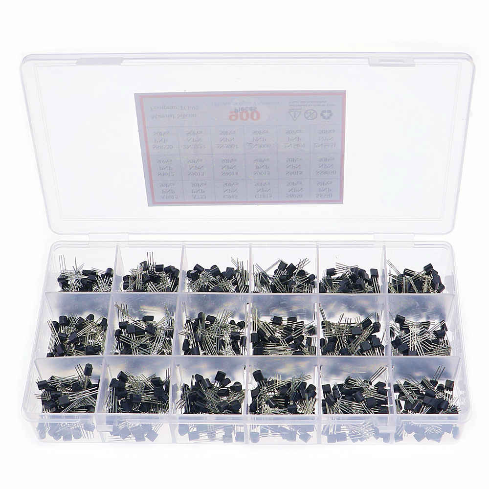 18 Value 900pcs Bipolar Triode – обзор и цена Mosfet Transistor Set