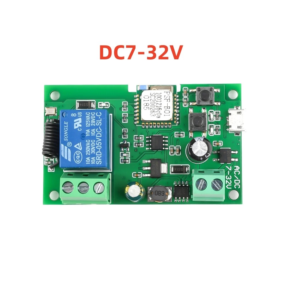 Ewelink AC/DC 5V 7V-32V 1 Chan – обзор и цена Relay Module 5V