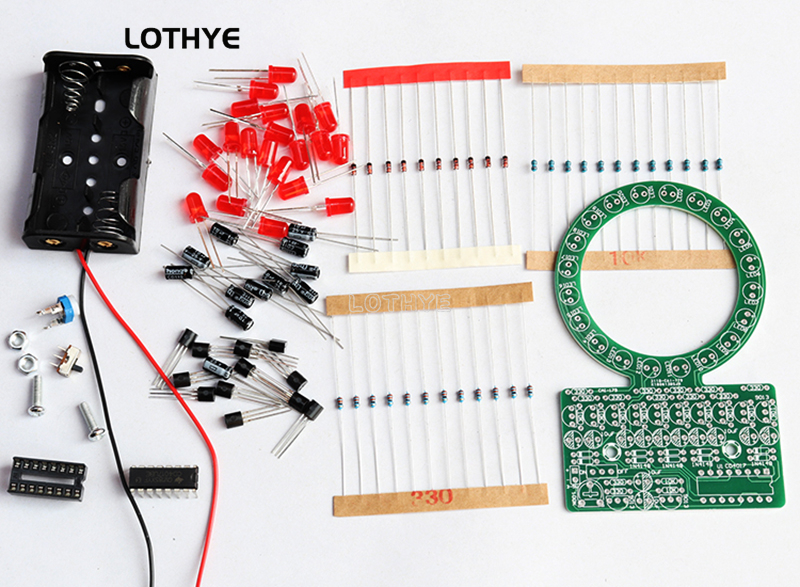 DIY Kit LED Gradient Ring Wate – обзор и цена Learn Diy Electronics