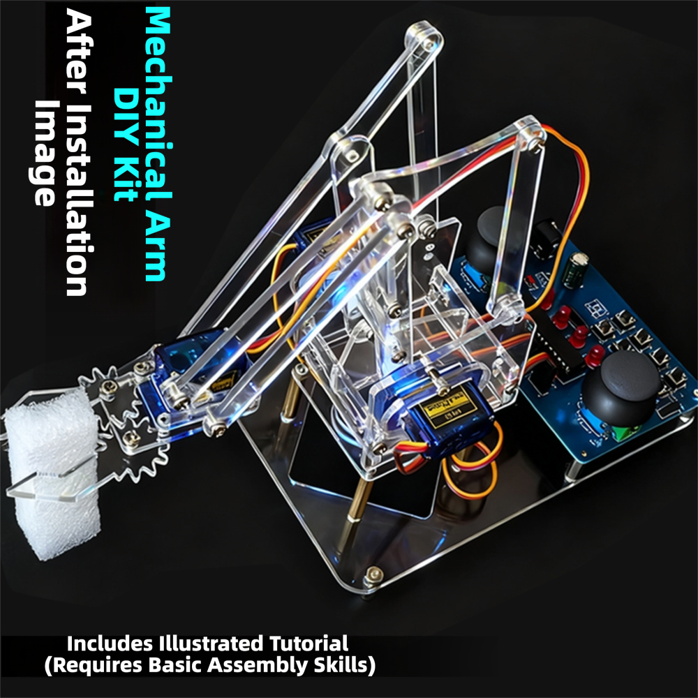 Complete DIY Robotic Arm Assem – обзор и цена Diy Electronics Lab