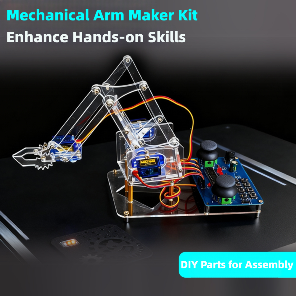Complete DIY Robotic Arm Assem – обзор и цена Diy Electronics Lab