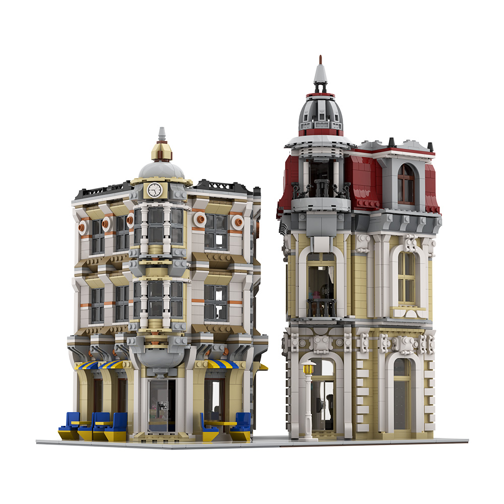 Gobricks MOC Street View Corne – обзор и цена Diy Electronics Stores