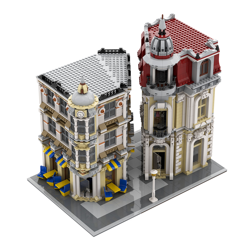 Gobricks MOC Street View Corne – обзор и цена Diy Electronics Stores