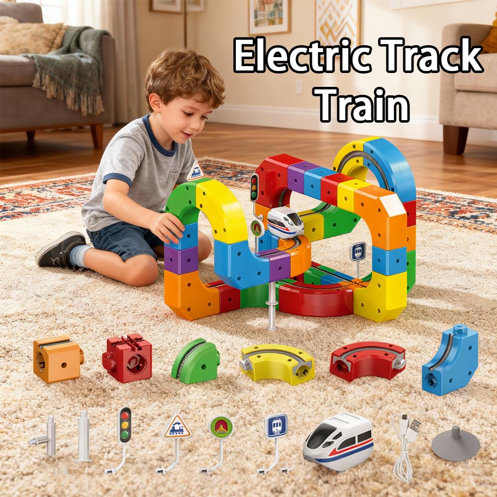 DIY Assembly Magic Track Train – обзор и цена Diy Electronics Toys