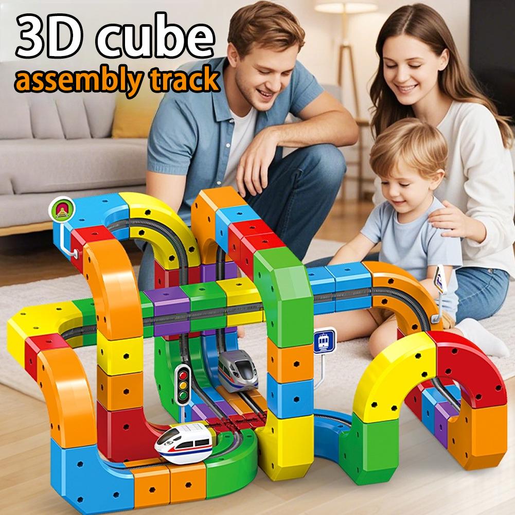 DIY Assembly Magic Track Train – обзор и цена Diy Electronics Toys
