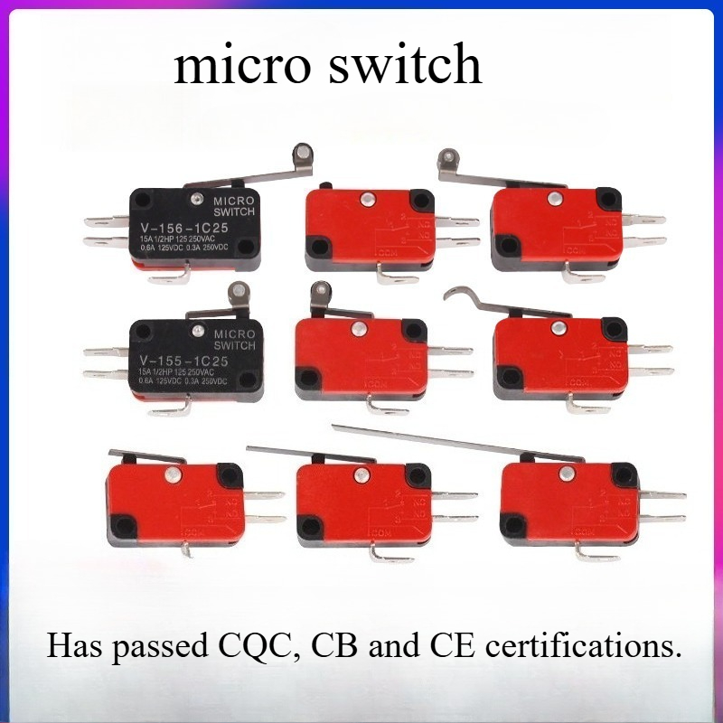 5pcs Travel Limit Switch Micro – обзор и цена Push Button Tactile