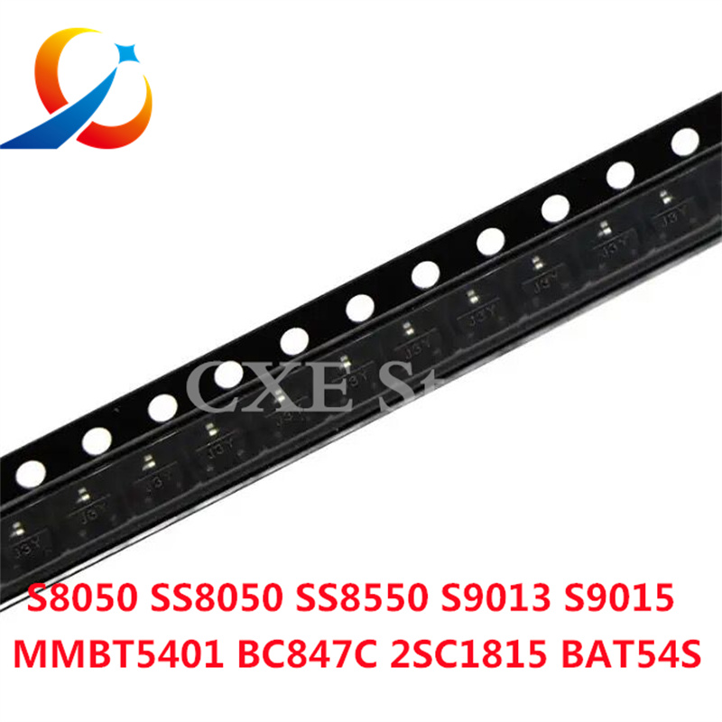 100PCS SMD Transistor S8050 S8 – обзор и цена Mosfet Transistor Set