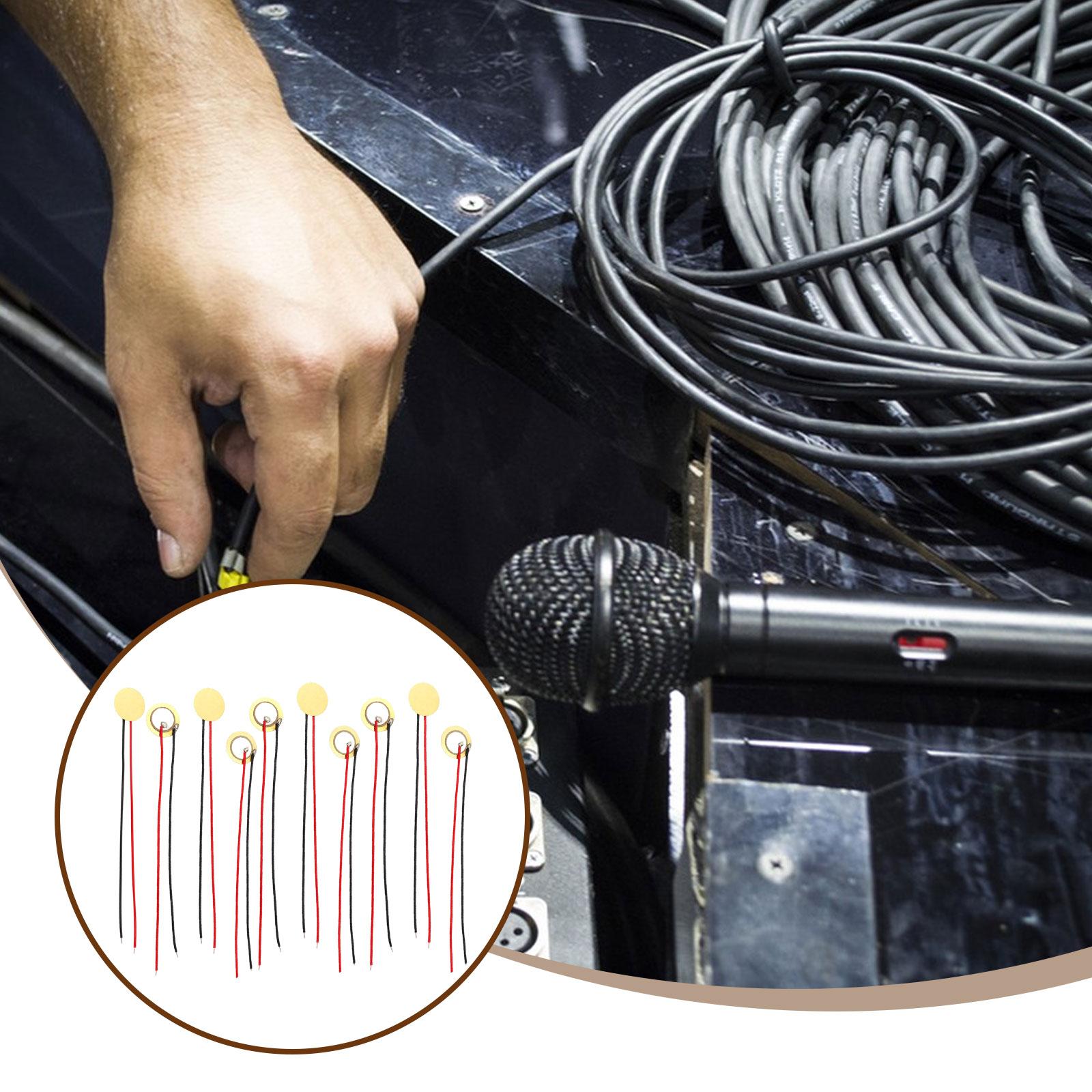 Piezo Contact Microphone Sound – обзор и цена Diy Guitar Electronics Kit