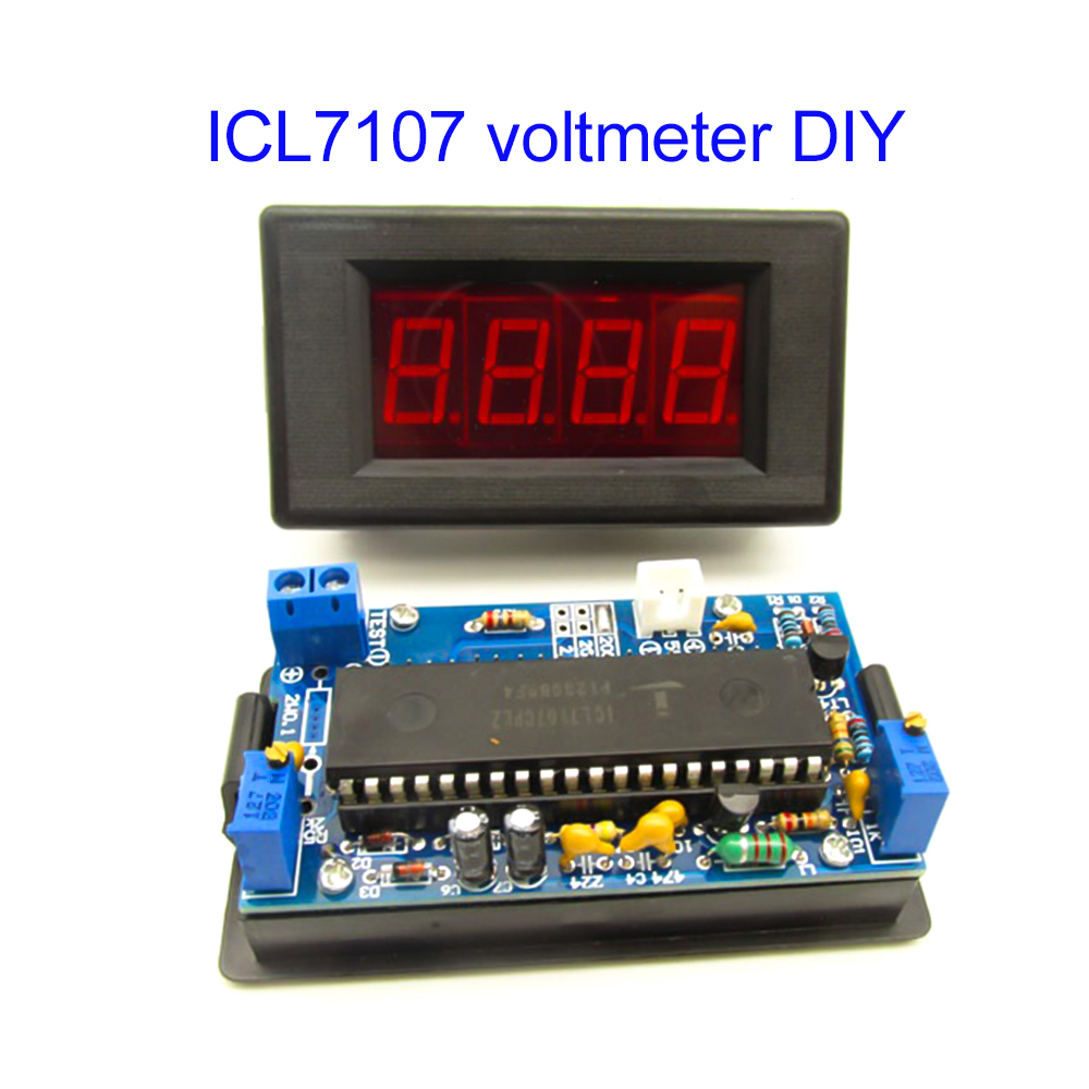 ICL7107 Voltmeter DIY Kit Part – обзор и цена Diy Electronics Repair Kit