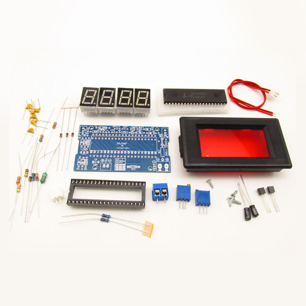 ICL7107 Voltmeter DIY Kit Part – обзор и цена Diy Electronics Repair Kit