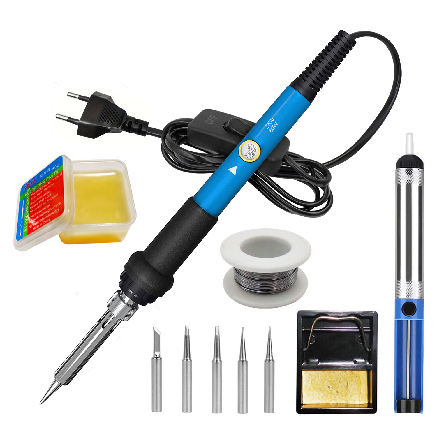 ILIBILIB 60W Soldering Iron Ki – обзор и цена Diy Electronics Bench