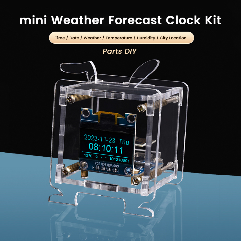 ESP8266 DIY Digital Clock Kit  – обзор и цена Diy Soldering Station No Electronics