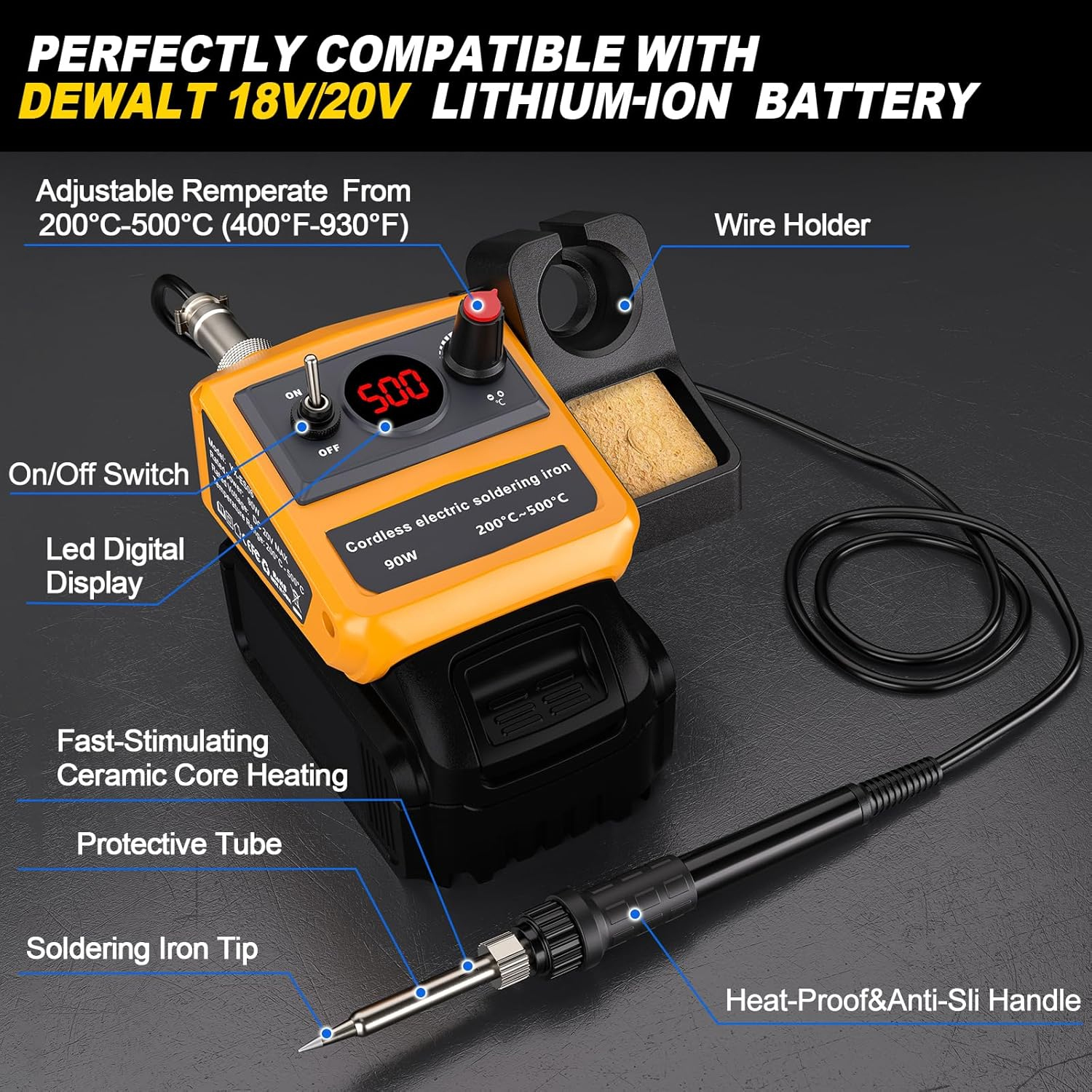 NEW Cordless Soldering Iron fo – обзор и цена Diy Electronics News