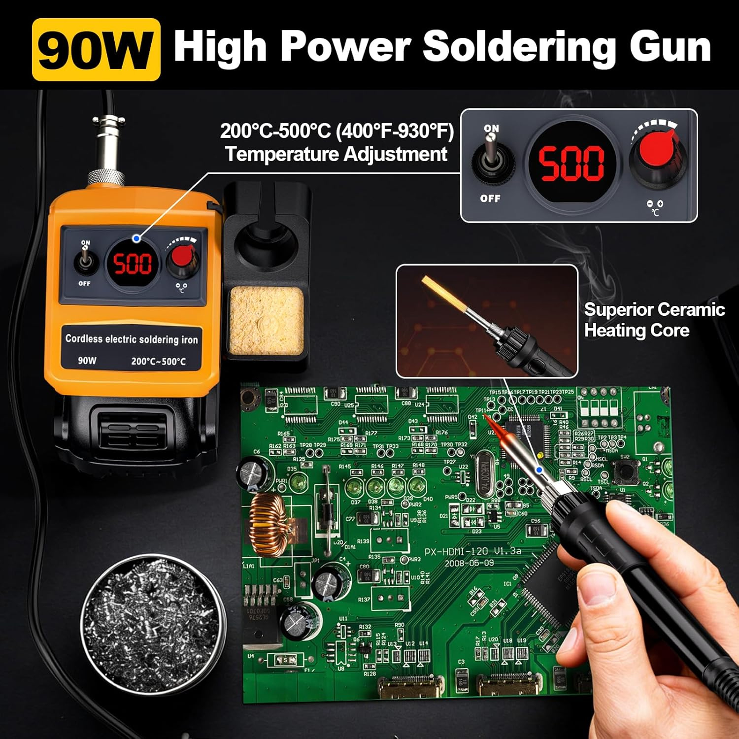 NEW Cordless Soldering Iron fo – обзор и цена Diy Electronics News