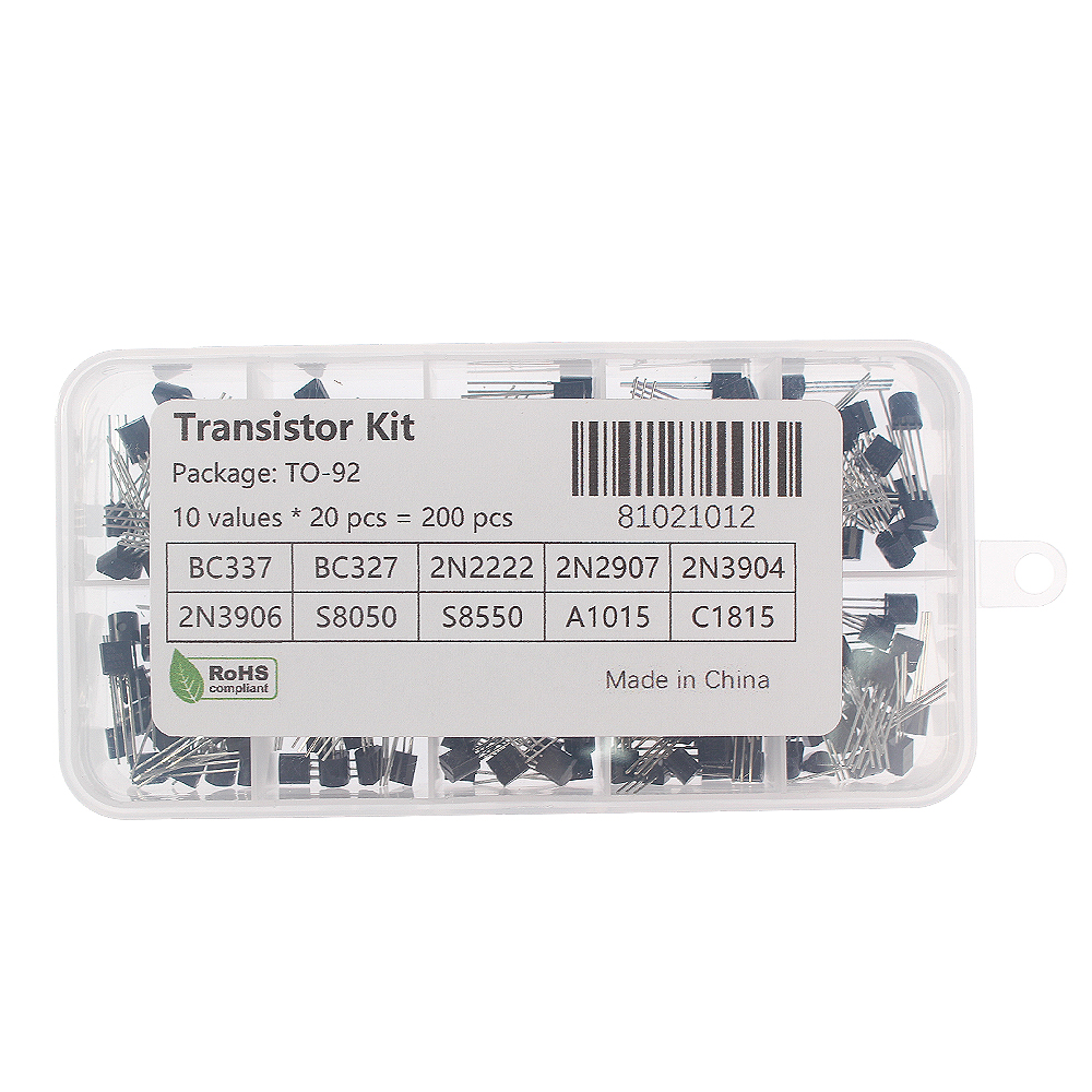 50-900PCS Transistors kit NPN  – обзор и цена Mosfet Transistor Set