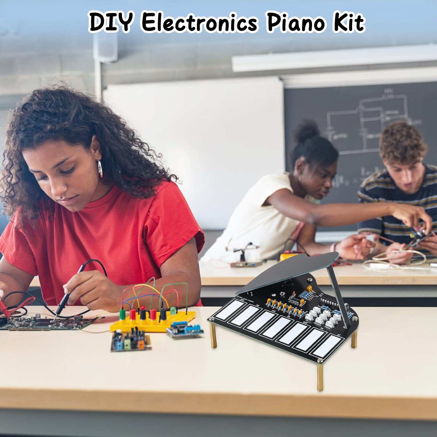 DIY Soldering Practice Kit 7 K – обзор и цена Diy Guitar Electronics Kit