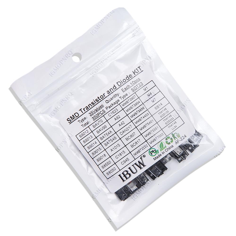 35values*10PCS=350PCS SMD SMT  – обзор и цена Mosfet Transistor Set