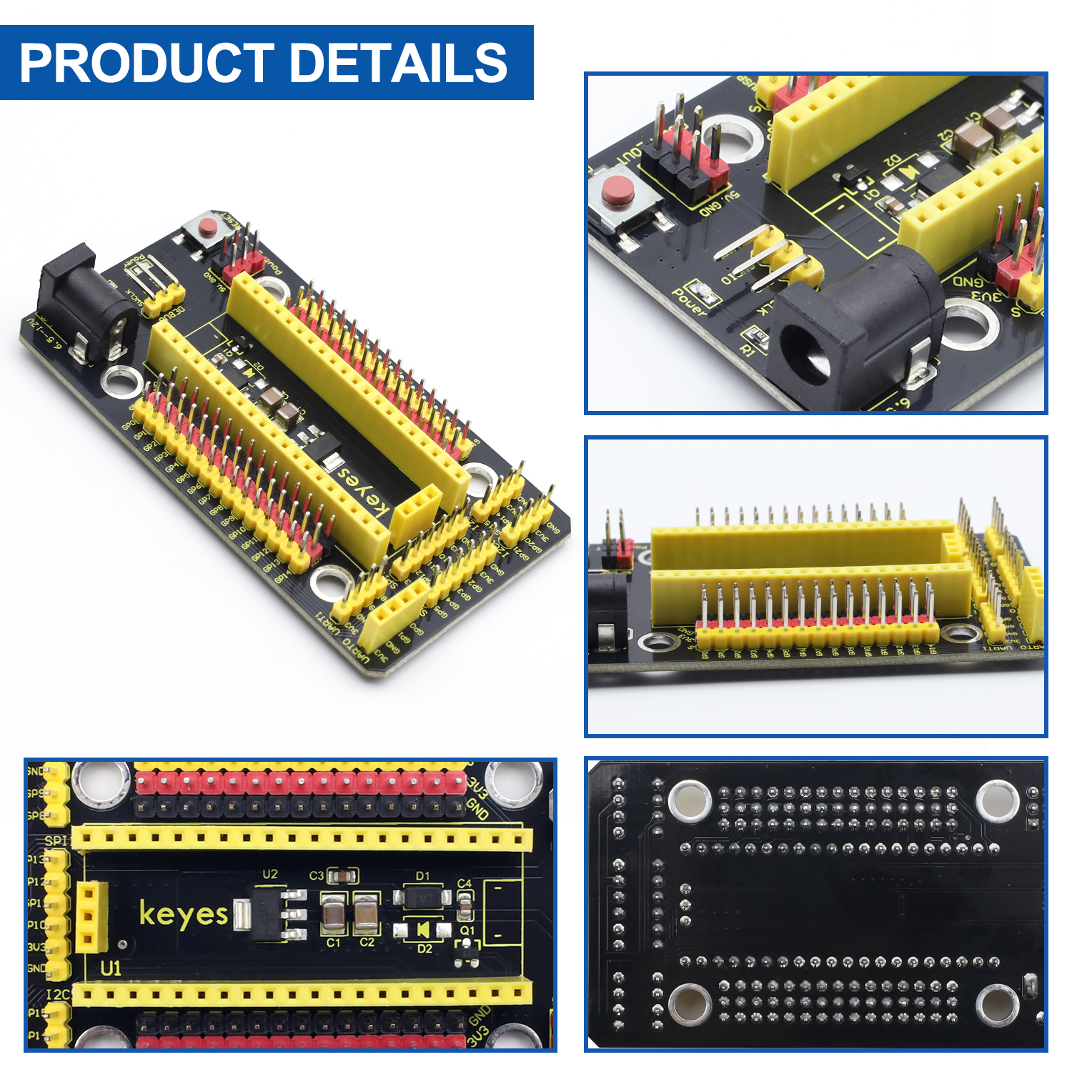 Keyestudio Raspberry Pi Pico I – обзор и цена Diy Electronics Raspberry Pi