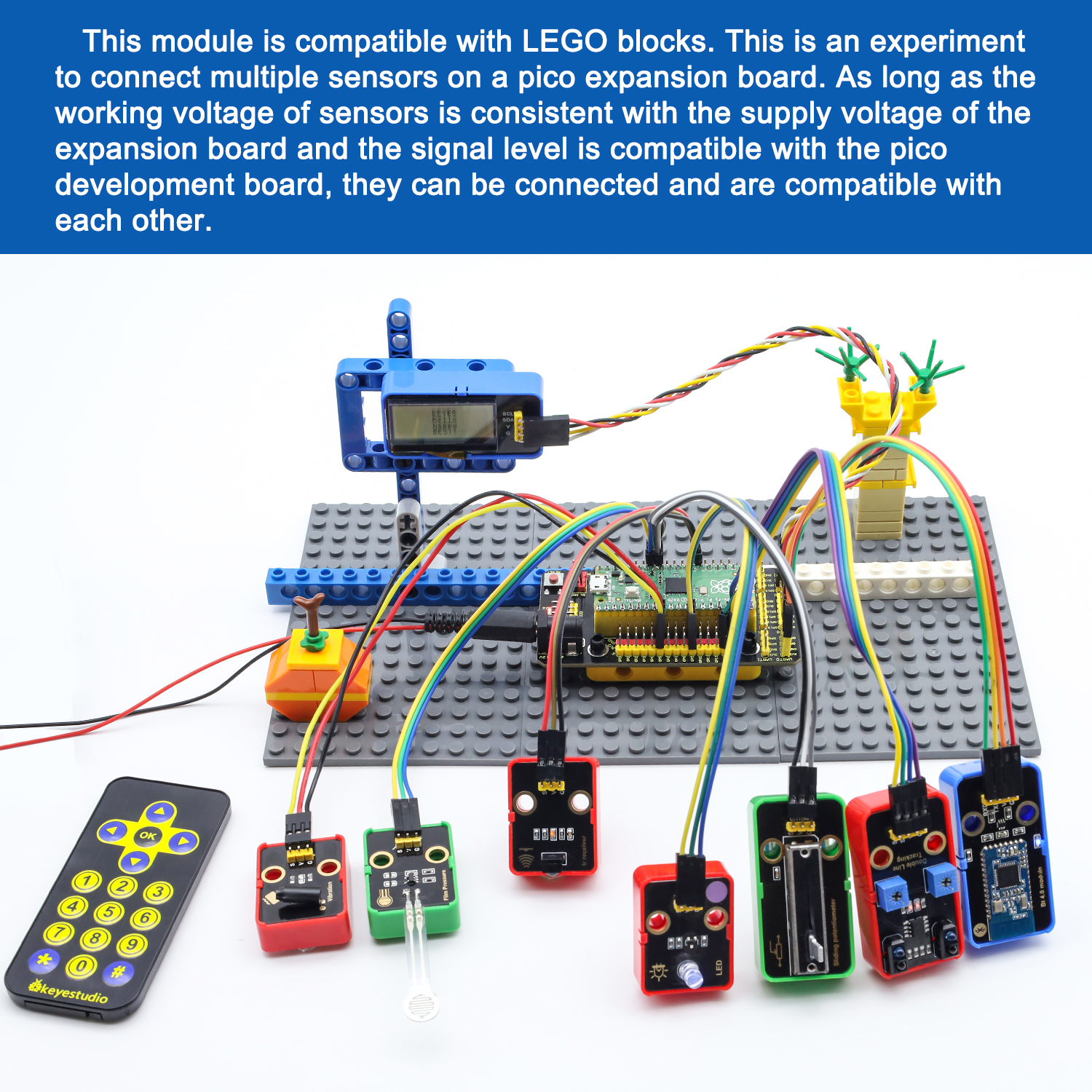 Keyestudio Raspberry Pi Pico I – обзор и цена Diy Electronics Raspberry Pi