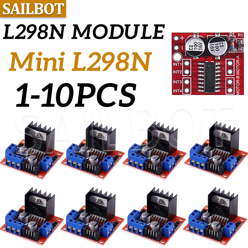 1/5/10PCS L298N DC Motor Drive – обзор и цена L298N Motor Driver