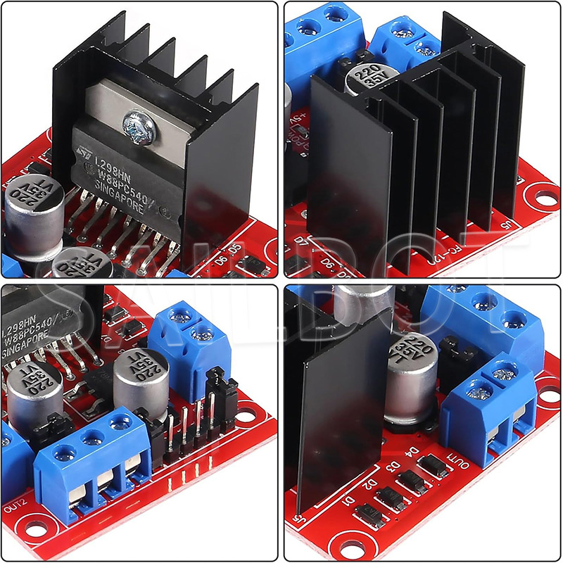 1/5/10PCS L298N DC Motor Drive – обзор и цена L298N Motor Driver