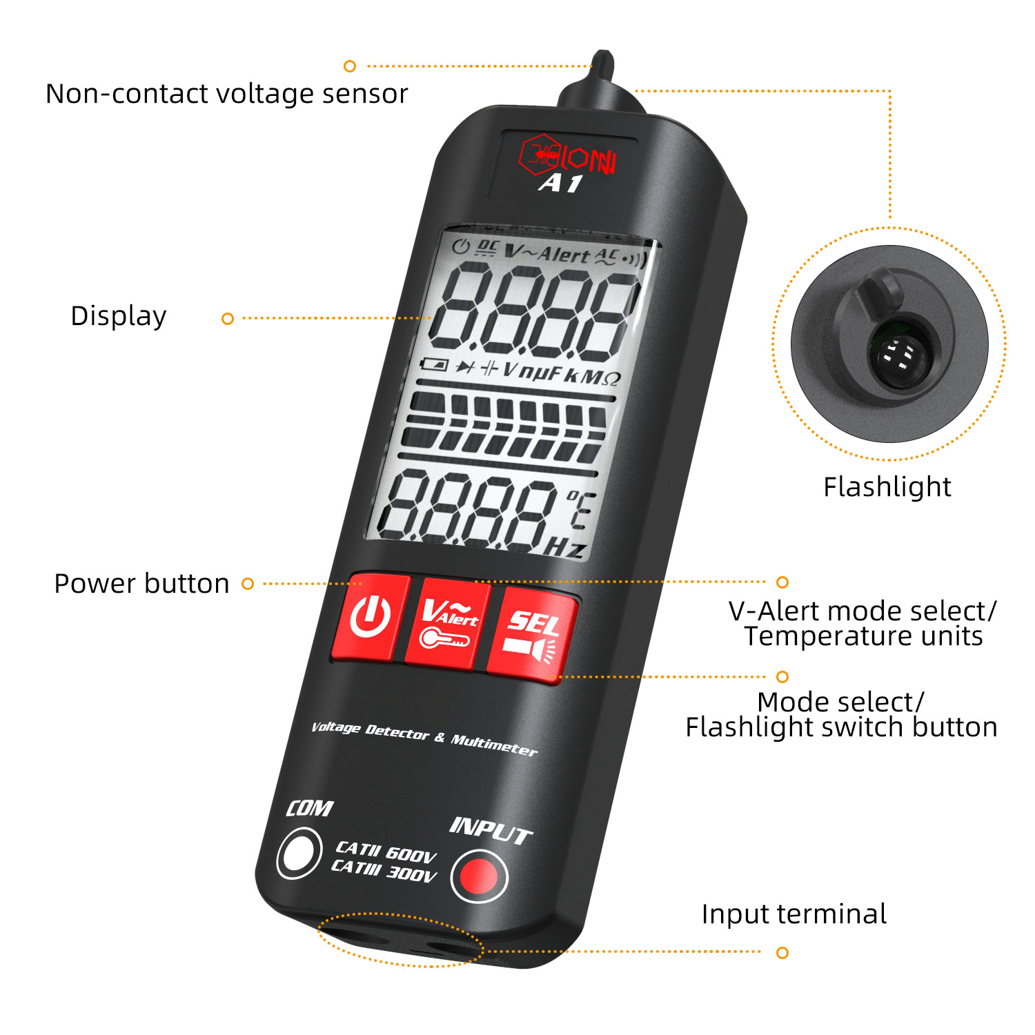 Digital Multimeter Smart Voltm – обзор и цена Multimeter Digital