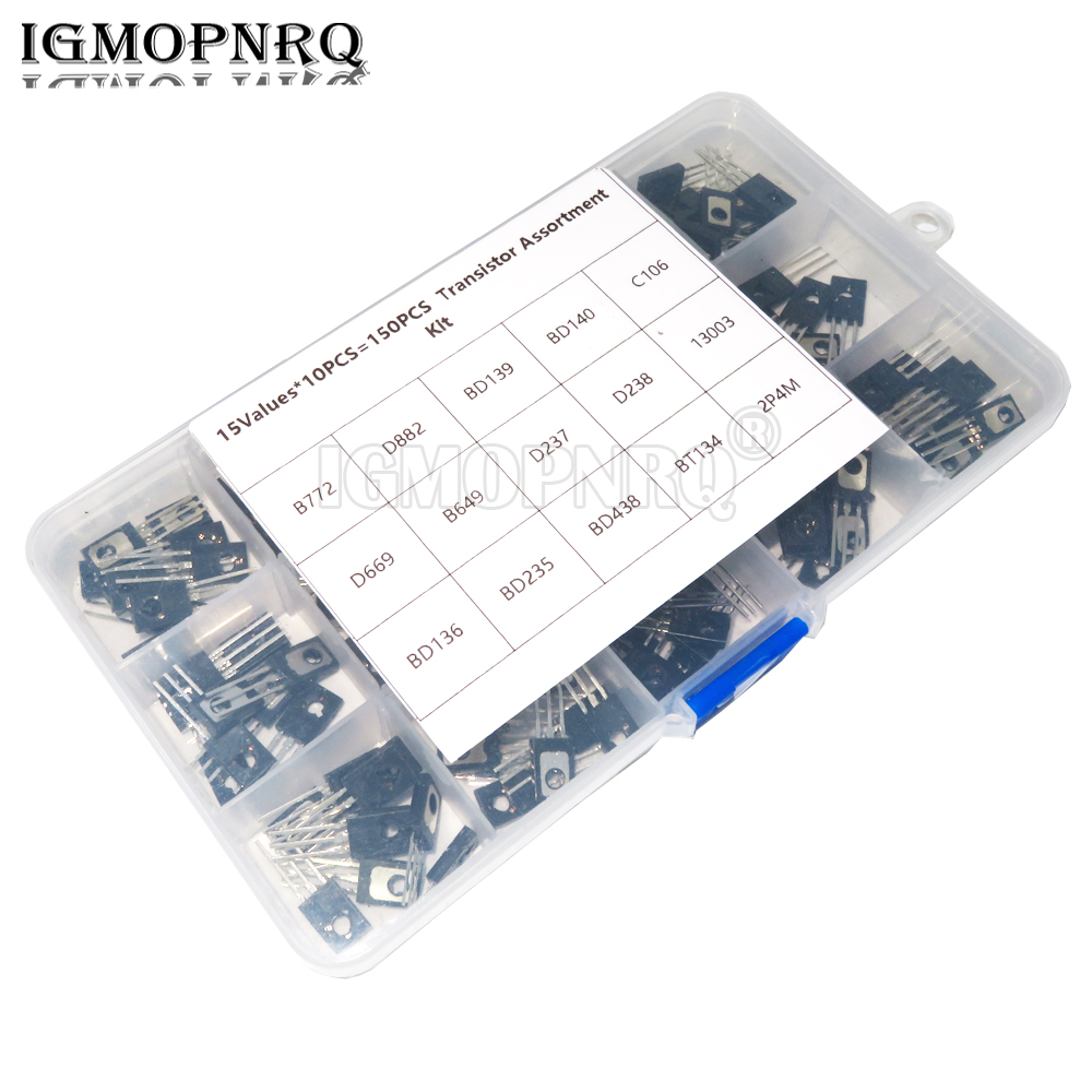 150PCS TO-126 Transistor Assor – обзор и цена Mosfet Transistor Set